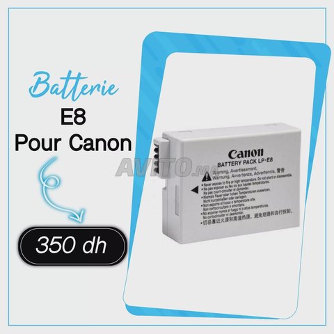 Batterie E6 pour Canon