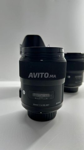 sigma art 35mm F1,4 canon et nikon