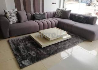 Canapé d'angle confortable et élégant