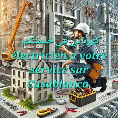 électricien-electricien/parabole/caméra/TV. 