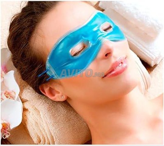 Masque gel relaxant réduit cernes poches sous yeux