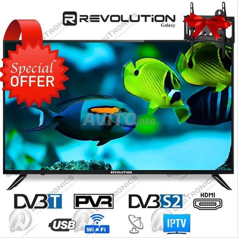 Revolution TV 40 FHD 1080P - WIFI - RÉCEPTEUR 