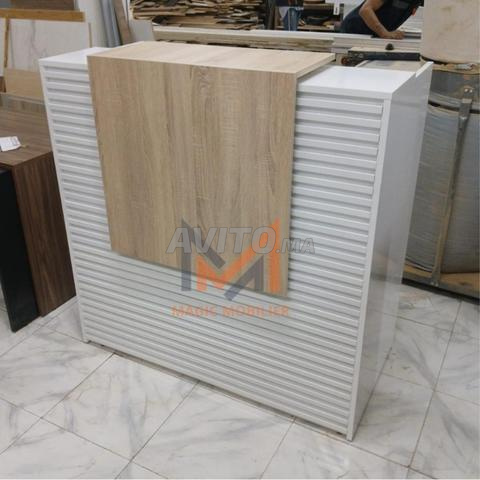 bureau comptoir bois Mdf  - 2