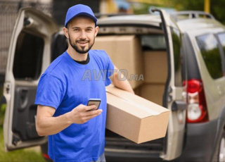 Livreur casa et régions des produits E-commerce