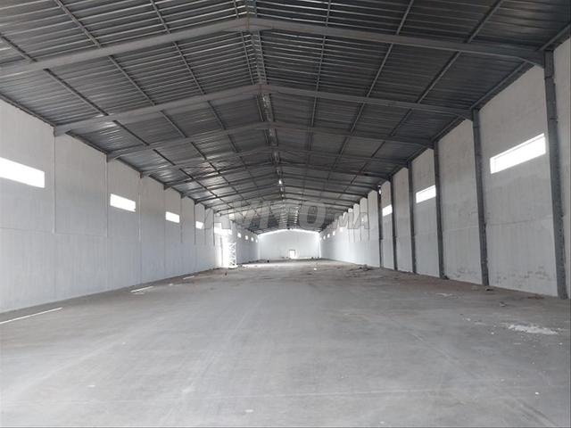 Hangar industriel 2200 m² à louer à Mediouna