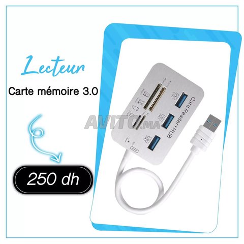 Lecteur carte mémoire 3.0 