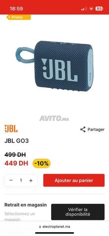 jbl go 3 neuf 