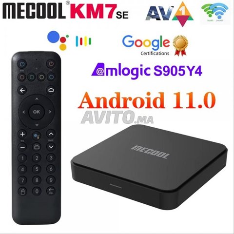 Mecool KM7 SE Boîtier TV Android 2GB/32G IPTV 4K 