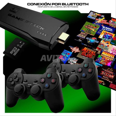 Console de jeu vidéo sans fil Game-Stick 4 UHD