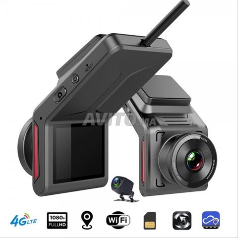 Caméra de voiture Dash Cam 4G LTE double Lentilles