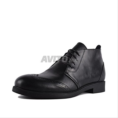 chaussures cuir noires