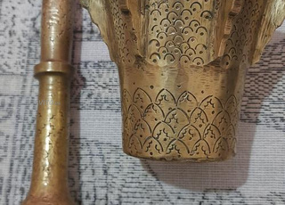 Mortier marocain en cuivre très ancien