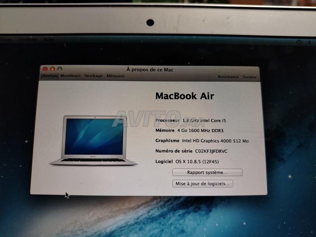 MacBook Air 13 pouces (mi-2011)