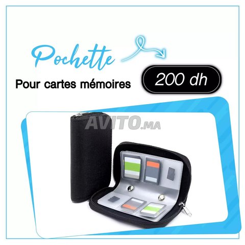 Pochette pour cartes mémoires