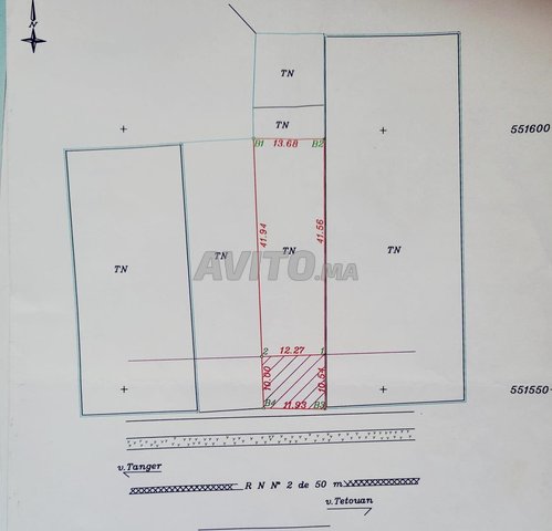 أرض تجارية للبيع في تطوان