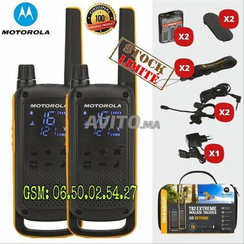 Motorola WALKIE-TALKIE TLKR-T82EXTREME NEGRO