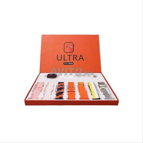 Smart watch with 7 SRAPS  