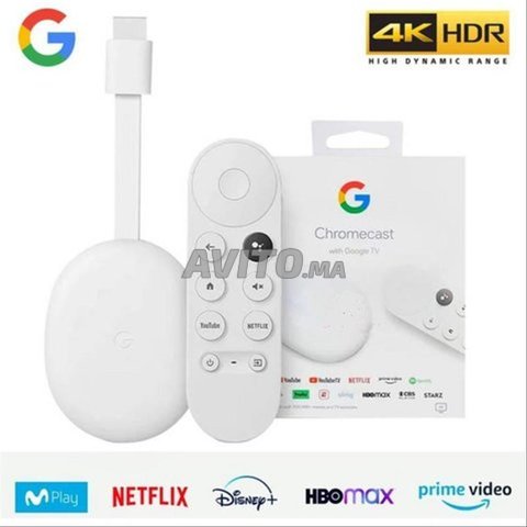 Chromecast avec Google-TV (4K) - 4eme Génération 