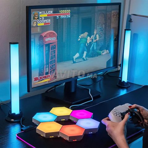 LED RGB avec Contrôle Mobile – Smart Light Gaming
