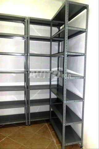 Rayonnage métallique peinture epoxy de stockage 