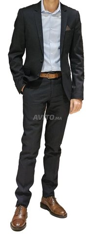 Costume Homme Complet (Veste/Chemise/Pantalon)
