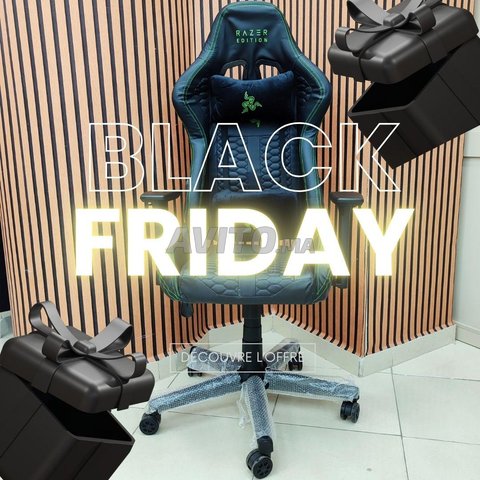 CHAISE GAMING RAZER IMPORTATION HAUTE CONFORT