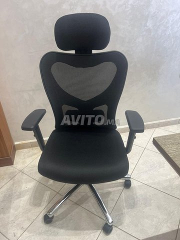 Chaise président en mesh a tanger 