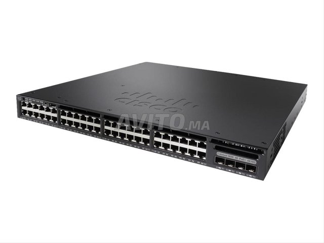 Switch CISCO Manageable WS-C3650-48FS-L