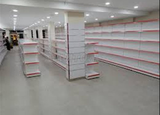Rayonnage pour présentation des produits 