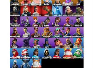 Fortnite [PC/PSN/XBOX]45 skins 300 VB