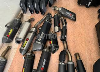 أنابيب عادم لجميع الدراجات النارية