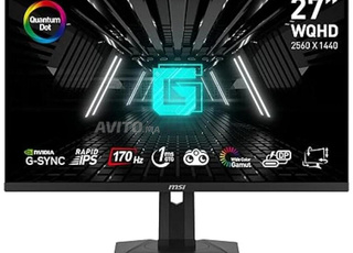 Ecran Gaming MSI G274QPF 2K  IPS rapide 180 Hz 