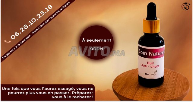 Huile Capillaire Anti Chute