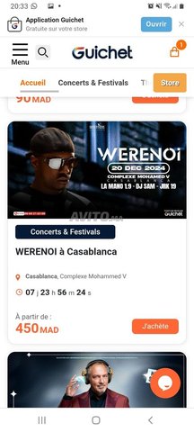 Tickets WERENOI