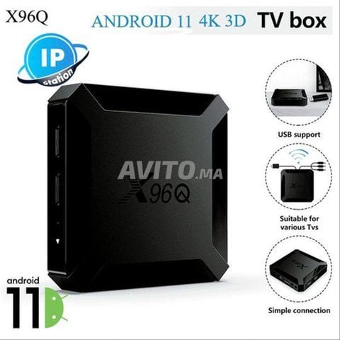 X96 HD 4K Smart TV Box , Android 11.0 2GB - 16GB