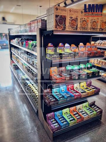 rayonnage super marche  - 2