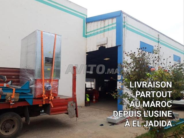 Mélangeur industriel 1000L max - Maroc