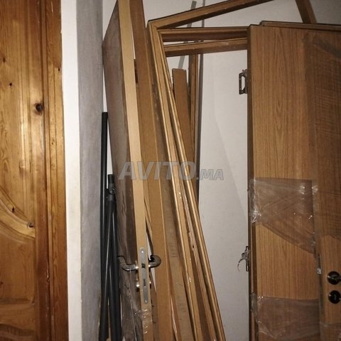 5 portes mdf effet chêne 