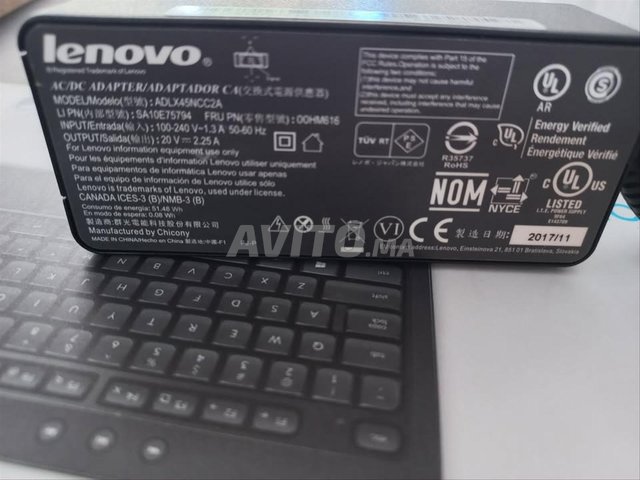Chargeur Laptop LENOVO AC DC Adapter 45Watts