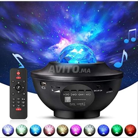 Projecteur à lumière de nuit avec télécommande