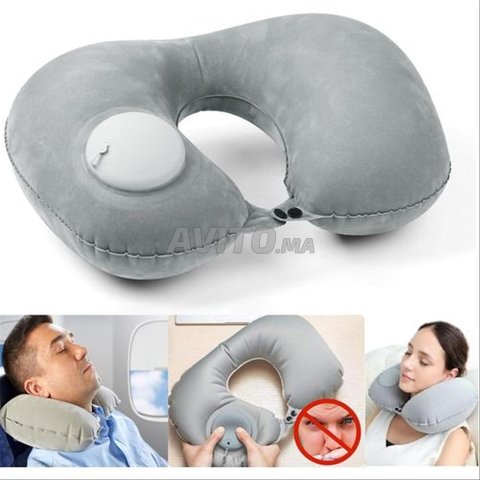 Oreiller de voyage Nuque, Oreiller gonflable