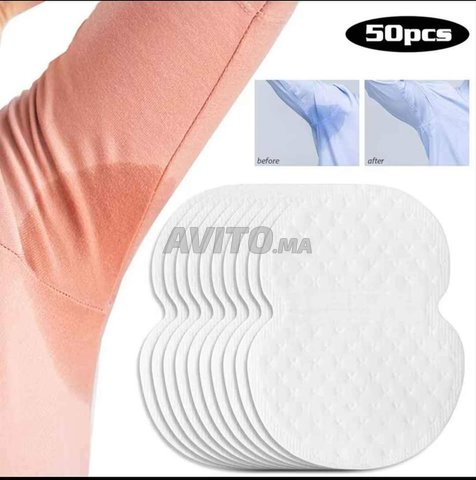 Tampons anti-transpiration unisexes - 50 pièces