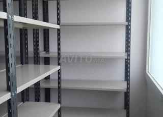 LES ÉTAGÈRES MÉTALLIQUE DE STOCKAGE 