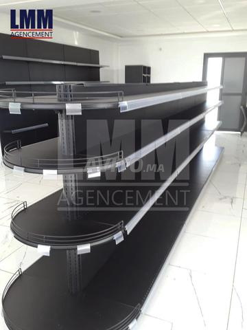 رفوف تخزين للمحلات التجارية - جودة عالية ومتانة - 2