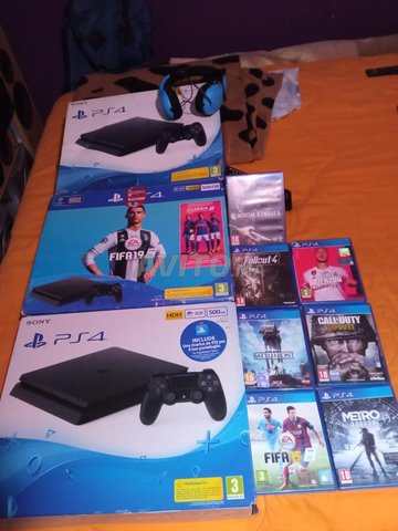 PS4 Slim en ligne 