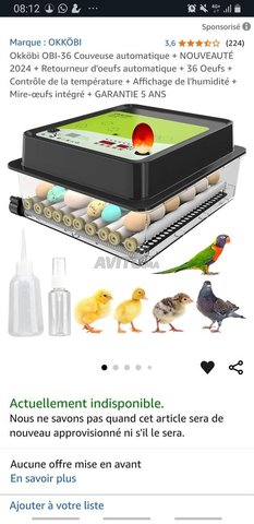 Couveuse automatique