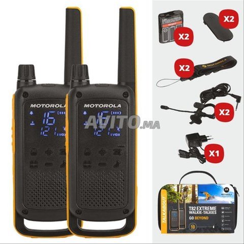 Motorola Talkie Walkie - T82 Extreme au Maroc