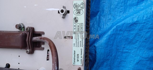 Lot 4 radiateurs électriques muraux - convecteurs