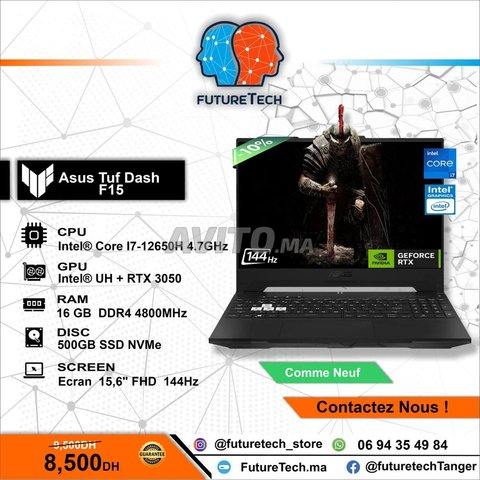 Asus tuf i7 12th rtx 3050