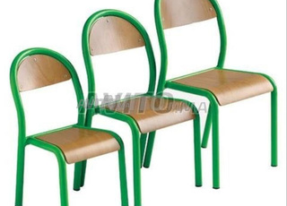 les Chaises semi métalliques
